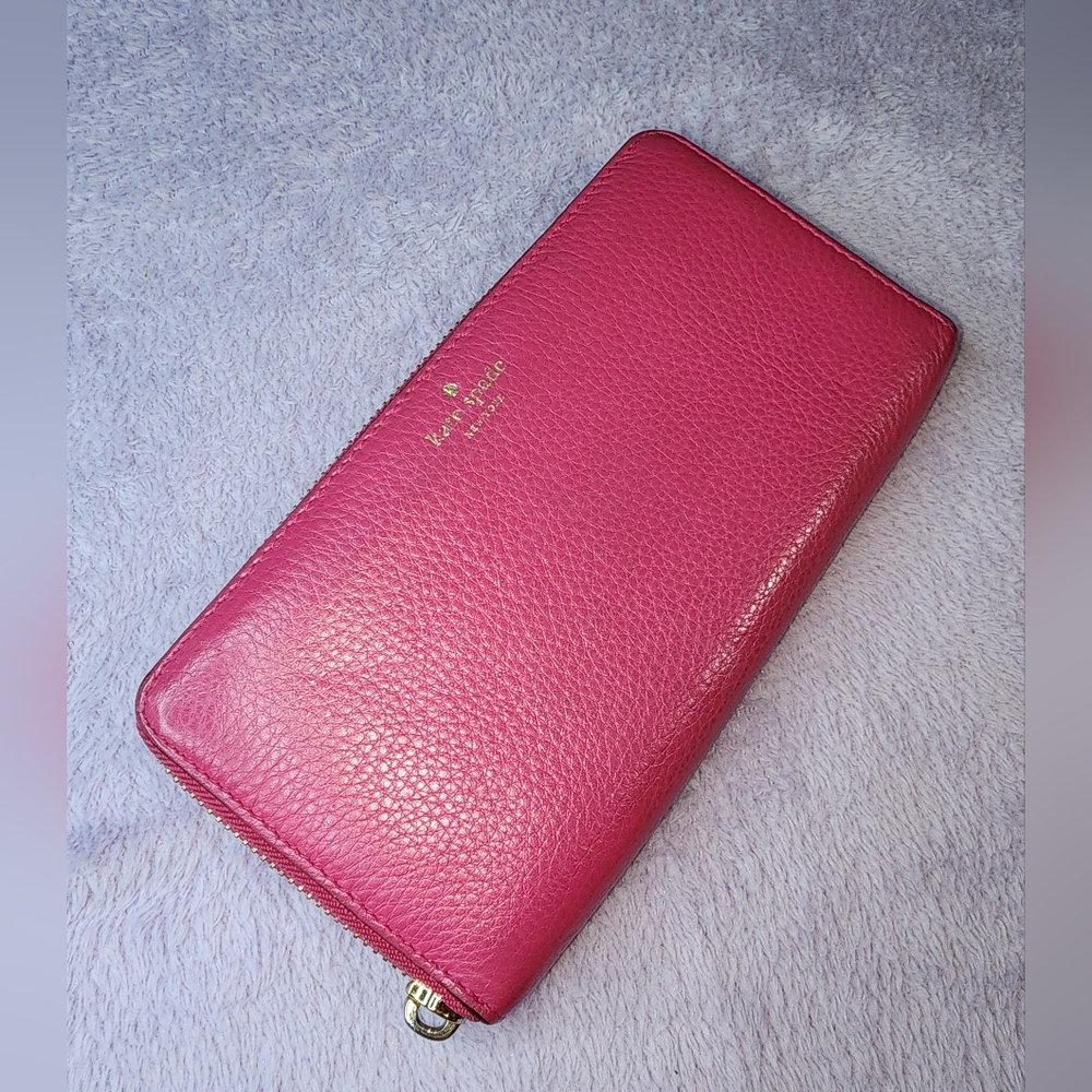 Kate Spade Pink Long Wallet